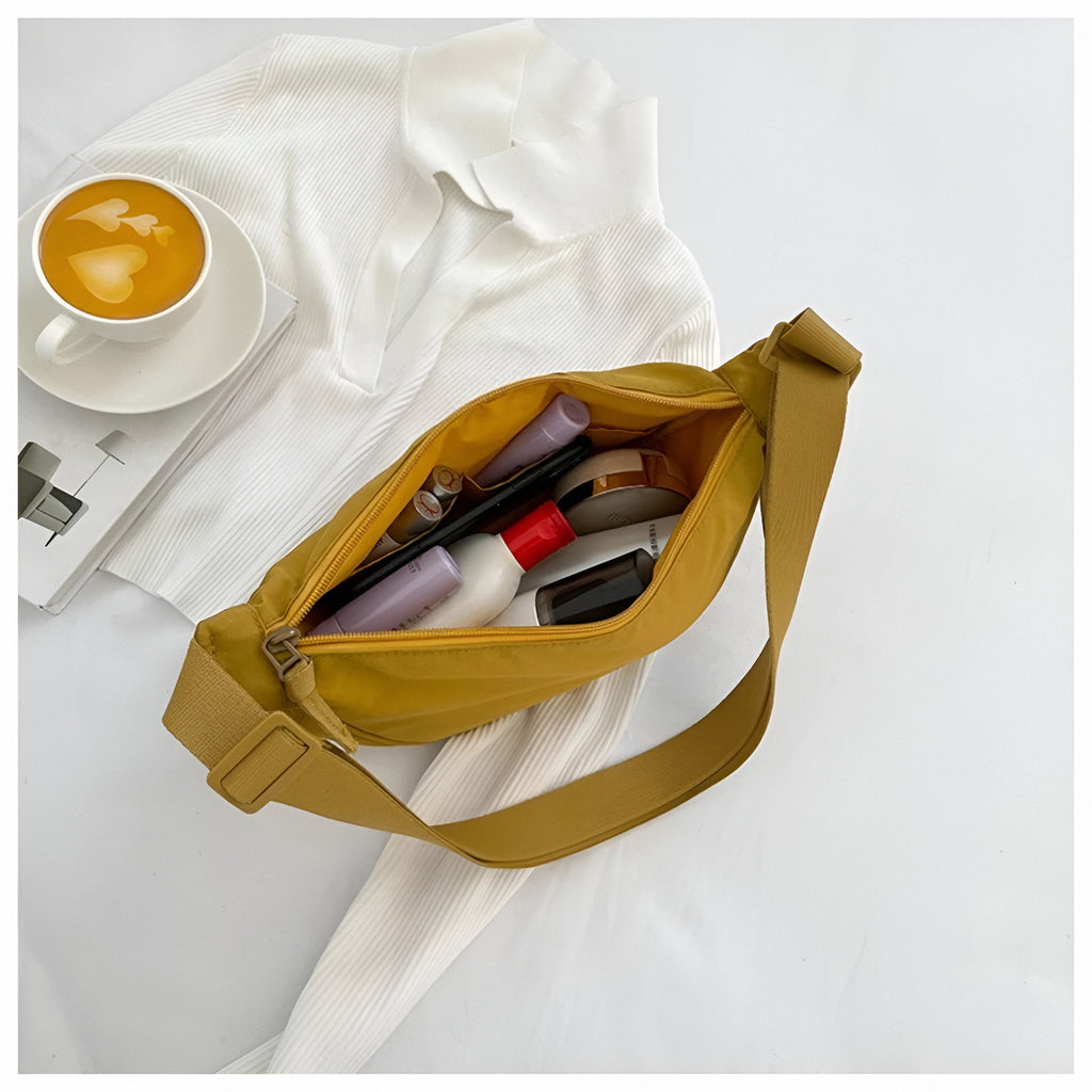 Nylon Hobo crossbody bag