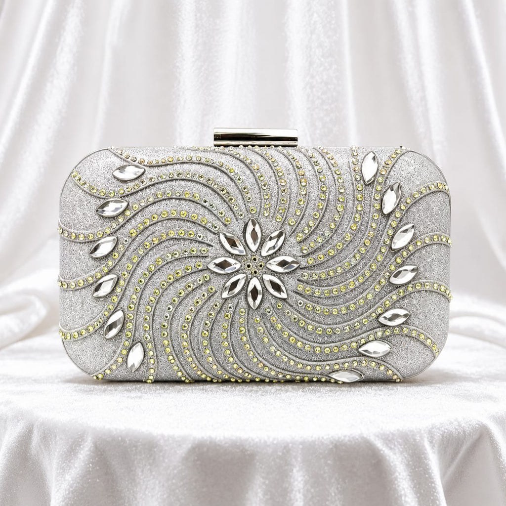 Sacs étincelants en strass et cristal