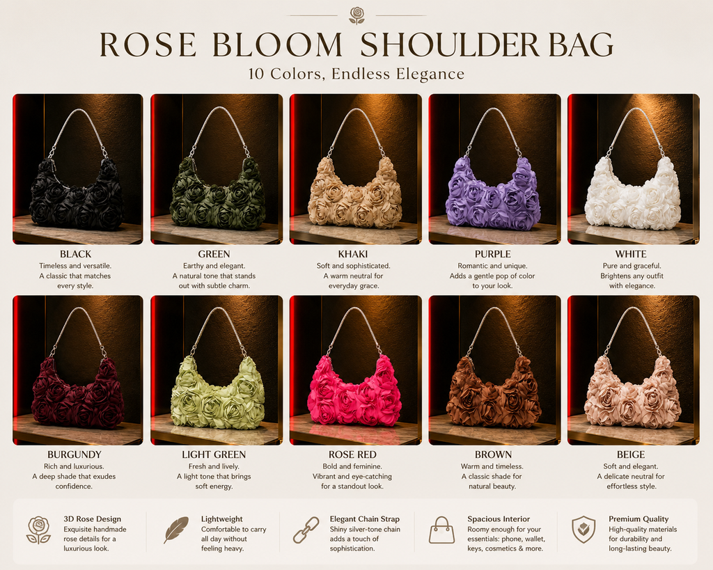 Rosé Shoulder Bag